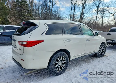 2013 Infiniti Jx35 Base z USA, uszkodzony, nr VIN 5N1AL0MM9DC338196